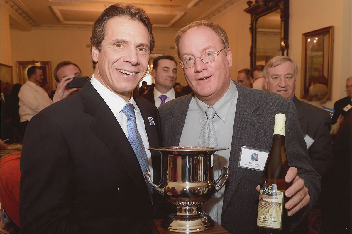 Fred and Andrew Cuomo.