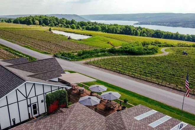 Overview of winery.